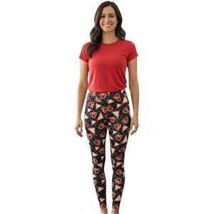 Lularoe One Size Disney Minnie Mouse Multi-color Leggings